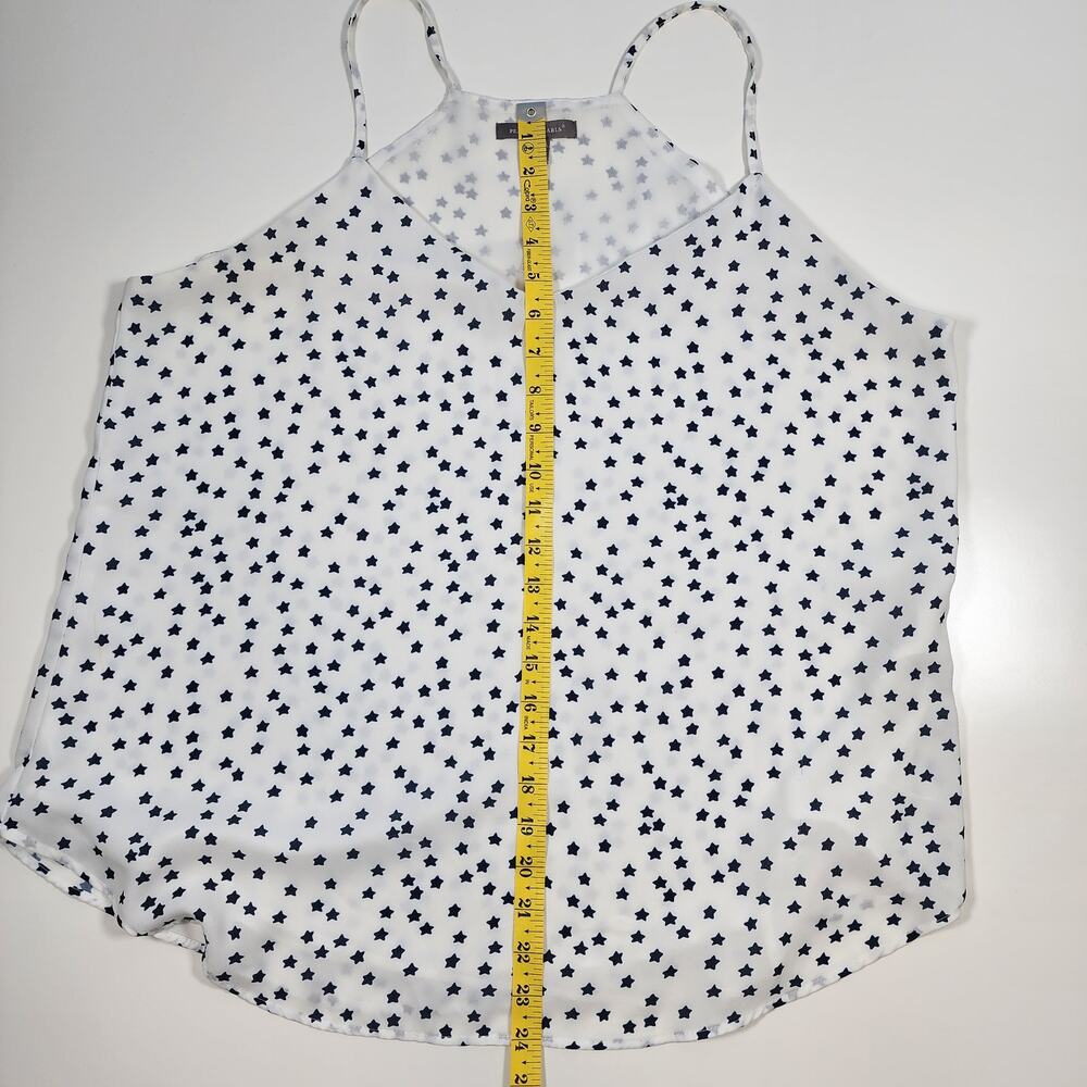Peace & Pearls Star Print Sheer Minimalist Y2K Grunge‎ XL - Picture 7 of 10